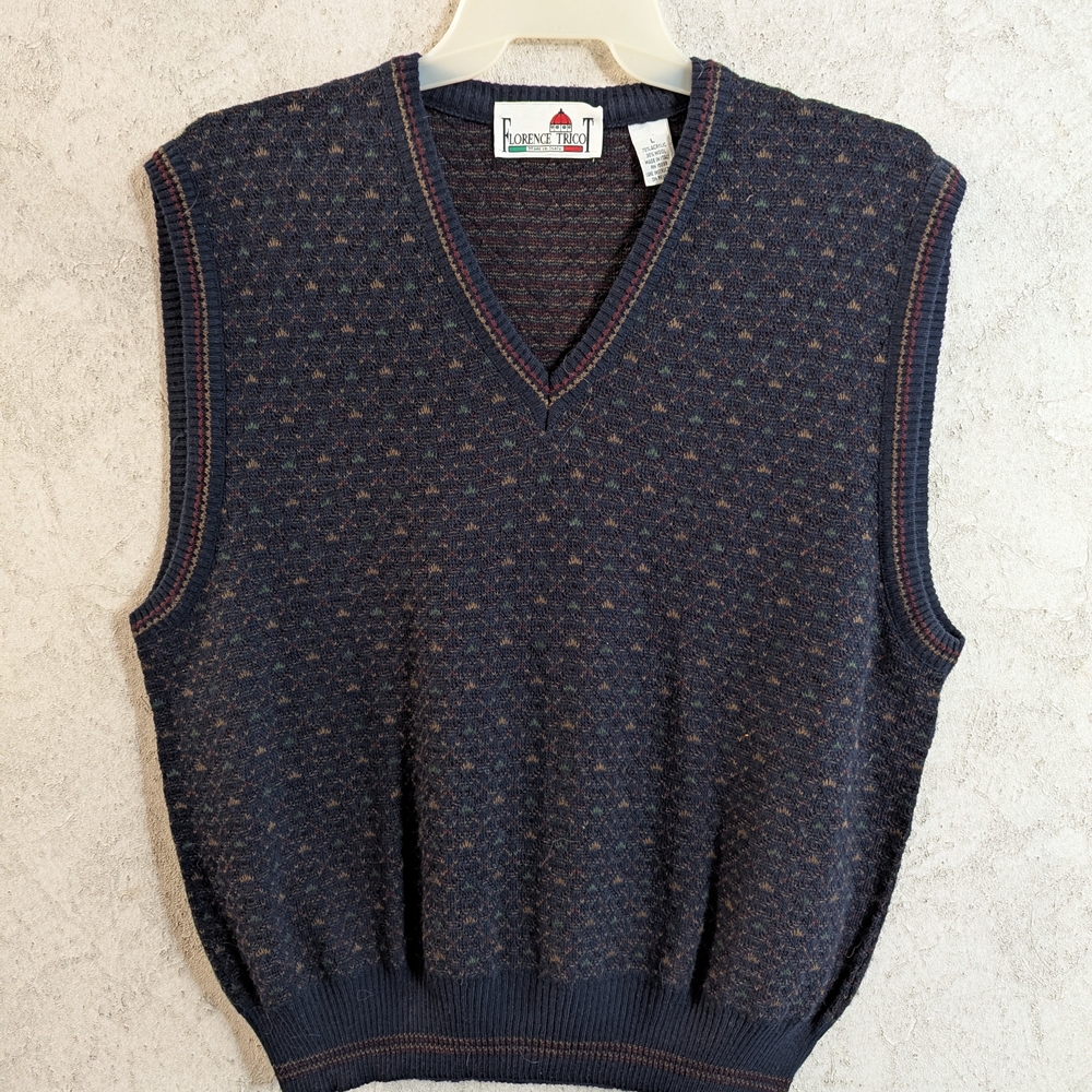 Navy Blue Sweater Vest